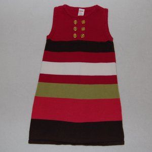 NWOT Gymboree Girls Size 6, 100% Cotton Knit Sleeveless Dress